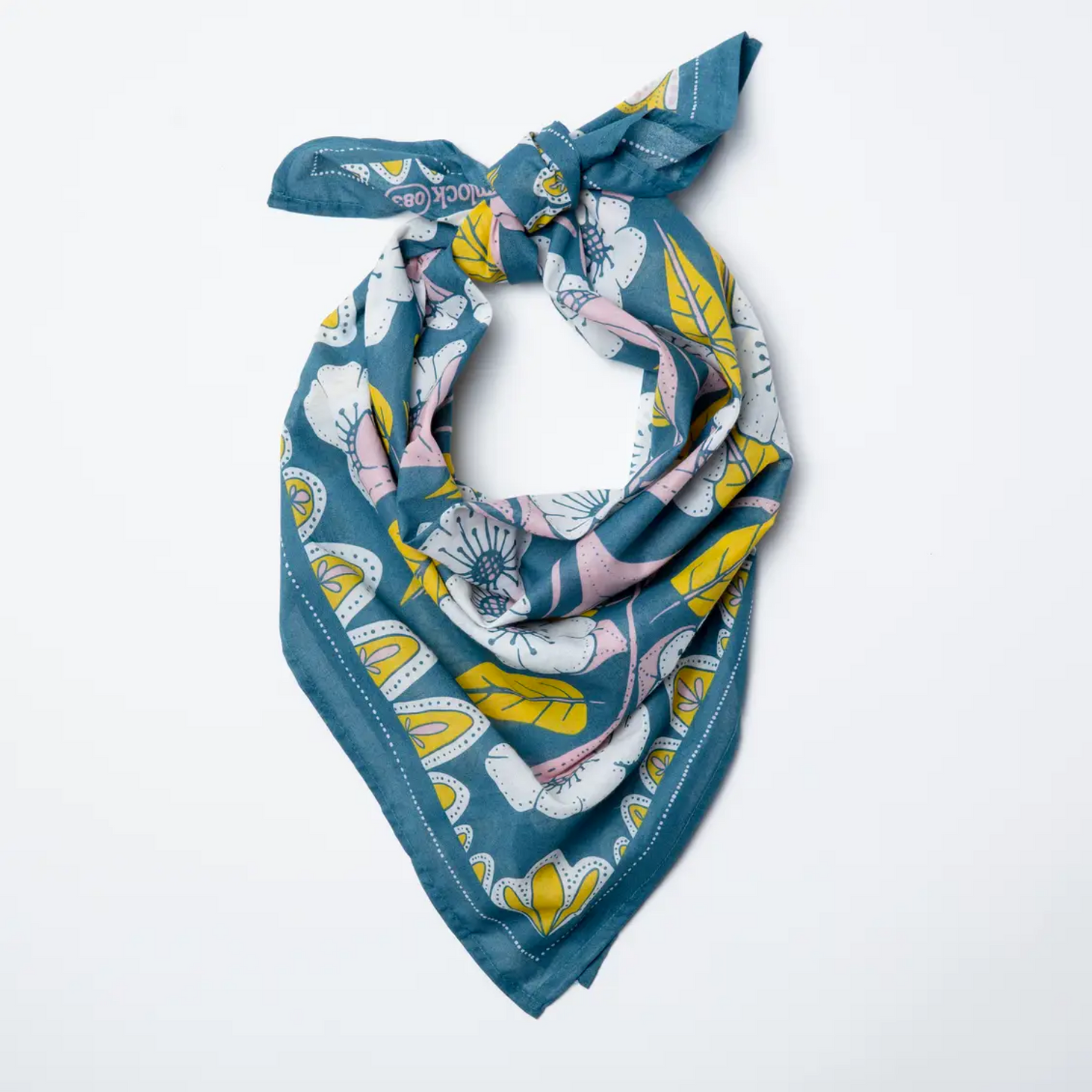 Evangeline Illustrated Scarf - Large Square