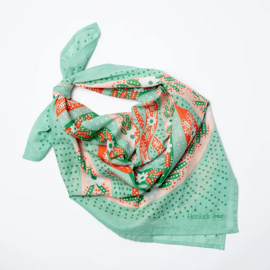 Snakes Illustrated Scarf - Large Square