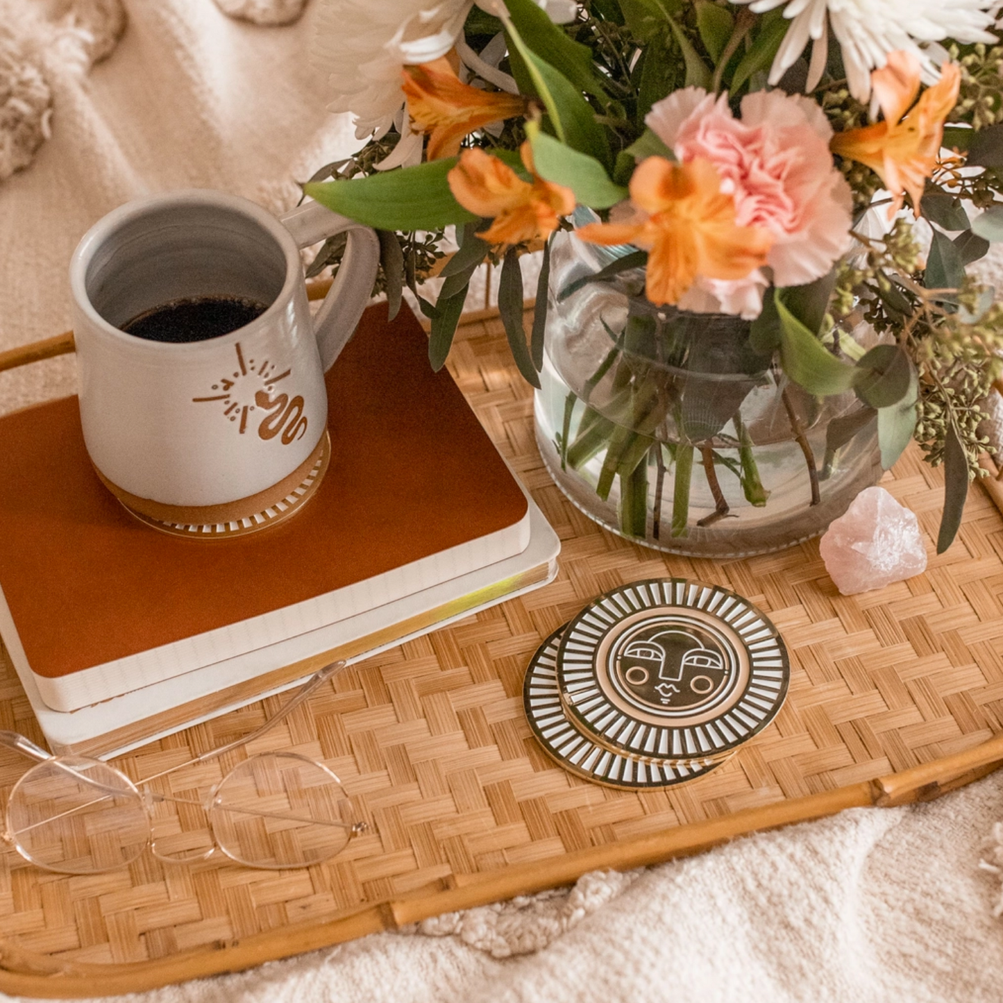 The Sol Coaster - White (Sold Individually)