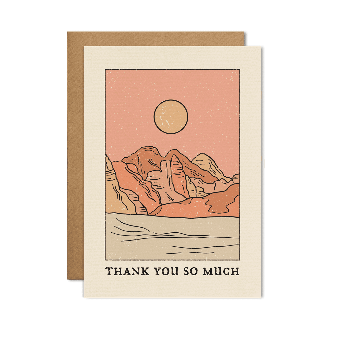 Thank You So Much Greeting Card