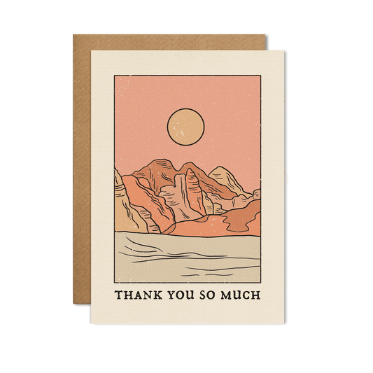 Thank You So Much Greeting Card