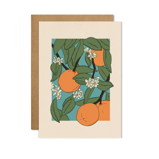 Oranges Greeting Card