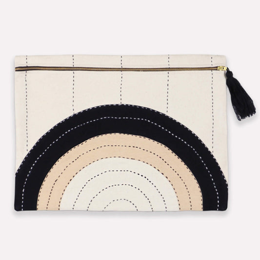 Eclipse Oversized Pouch Clutch