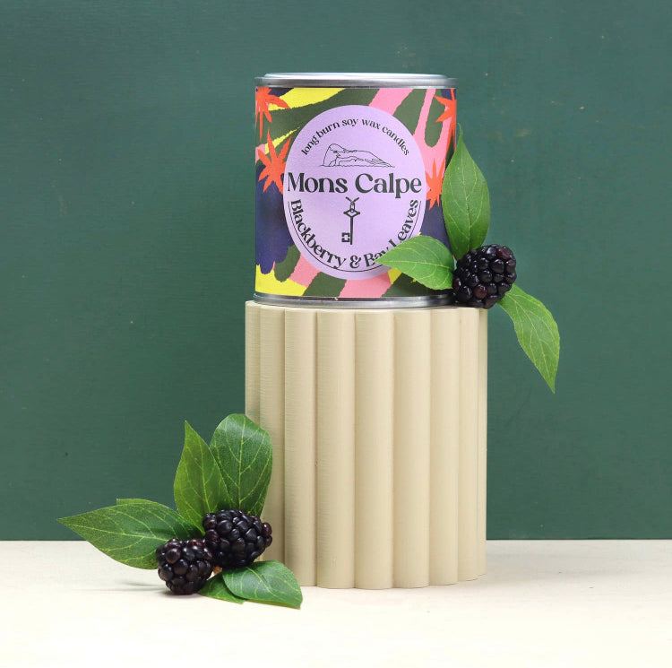 Blackberry & Bay Leaves Soy Candle