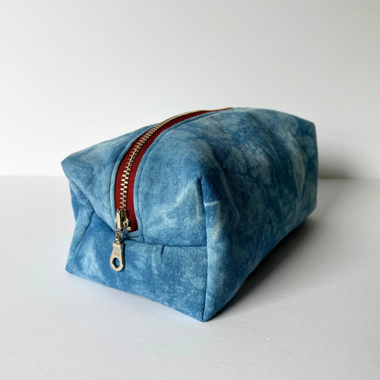 Boxy Toiletries Bag - Sea