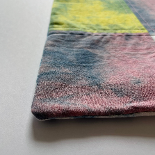 Pieced Throw Pillow (Cover Only) - Multicolor