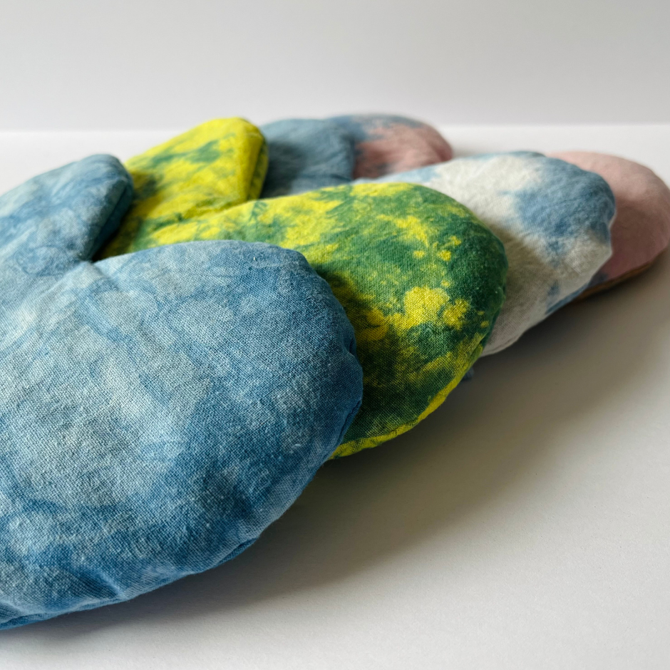 Heart Shaped Eye Pillow - Citron