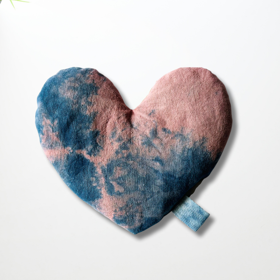 Heart Shaped Eye Pillow - Rose