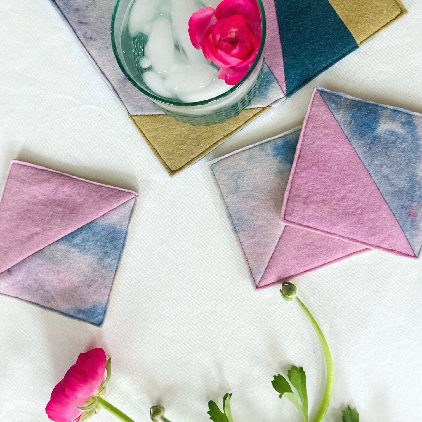 Sunrise Coasters Set of 4