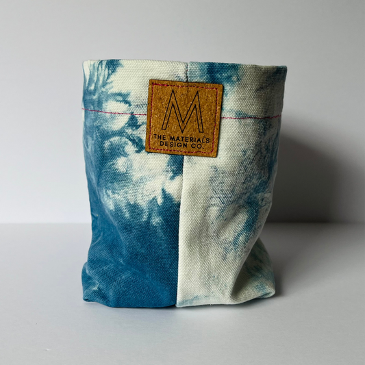 Fabric Planter/Storage Basket - Indigo - Sky