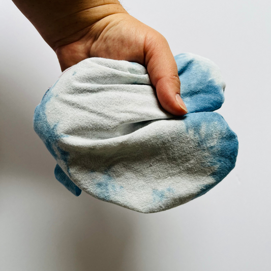 Heart Shaped Eye Pillow - Sky