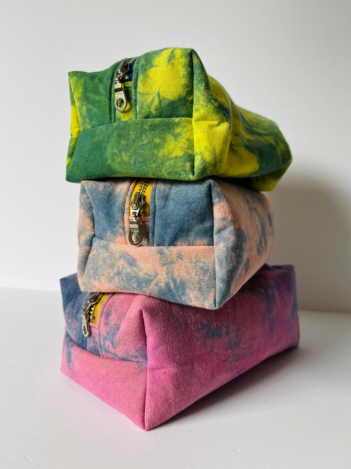 Boxy Toiletries Bag - Citron