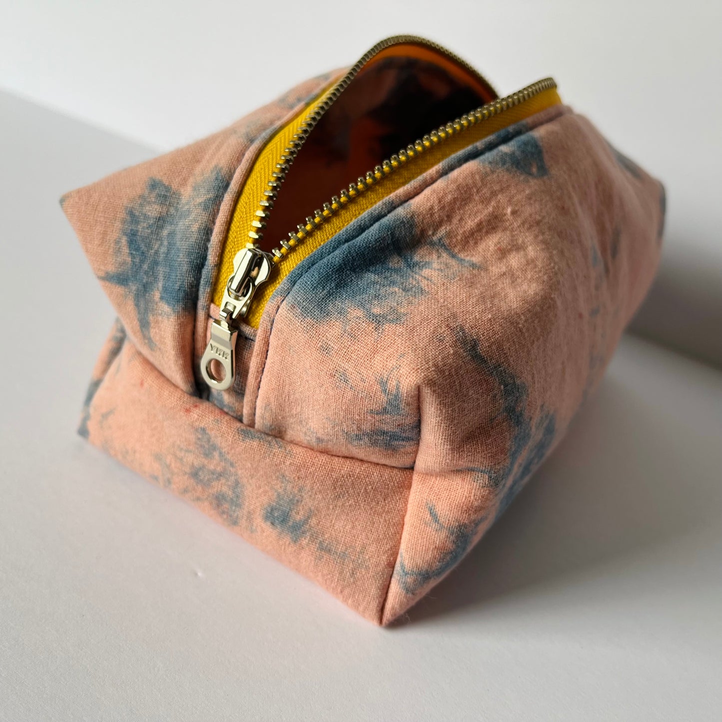 Boxy Toiletries Bag - Peach