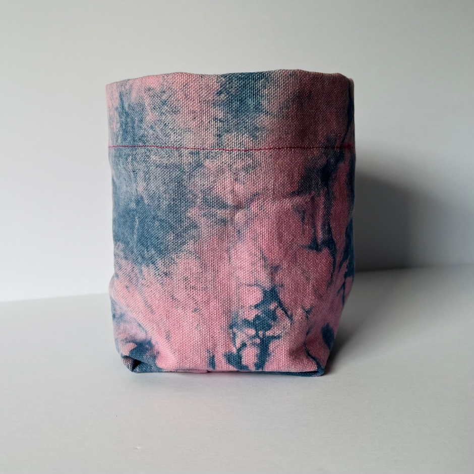 Fabric Planter/Storage Basket - Sunset