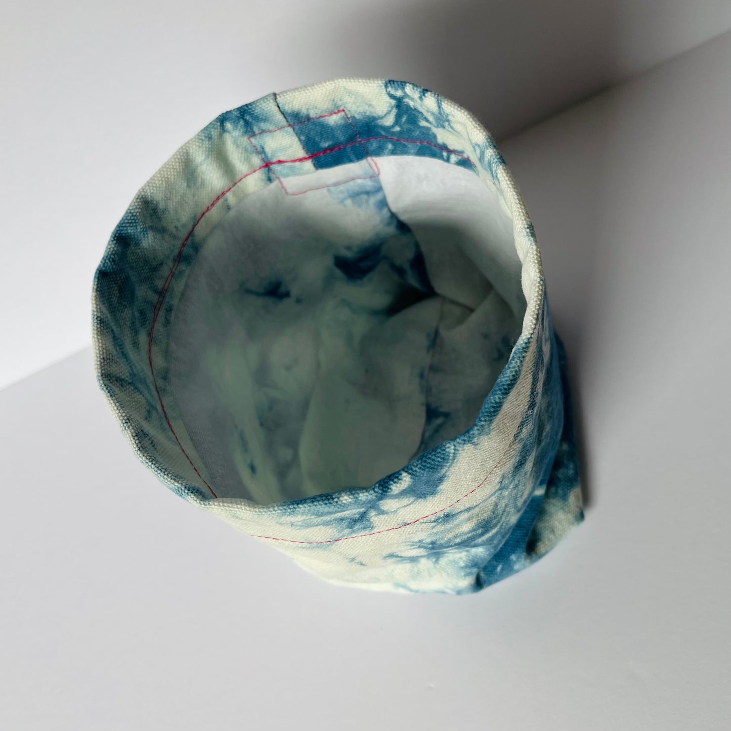 Fabric Planter/Storage Basket - Indigo - Sky