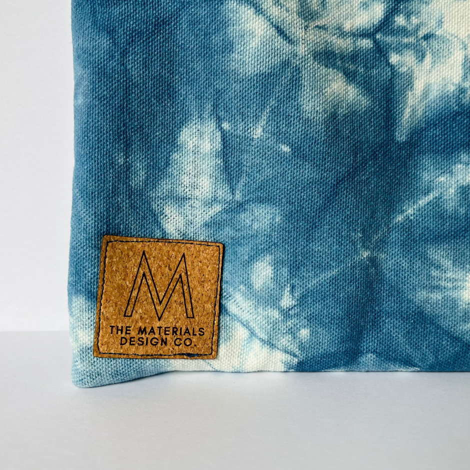 Laptop Bag - Natural Indigo Dye - Sky