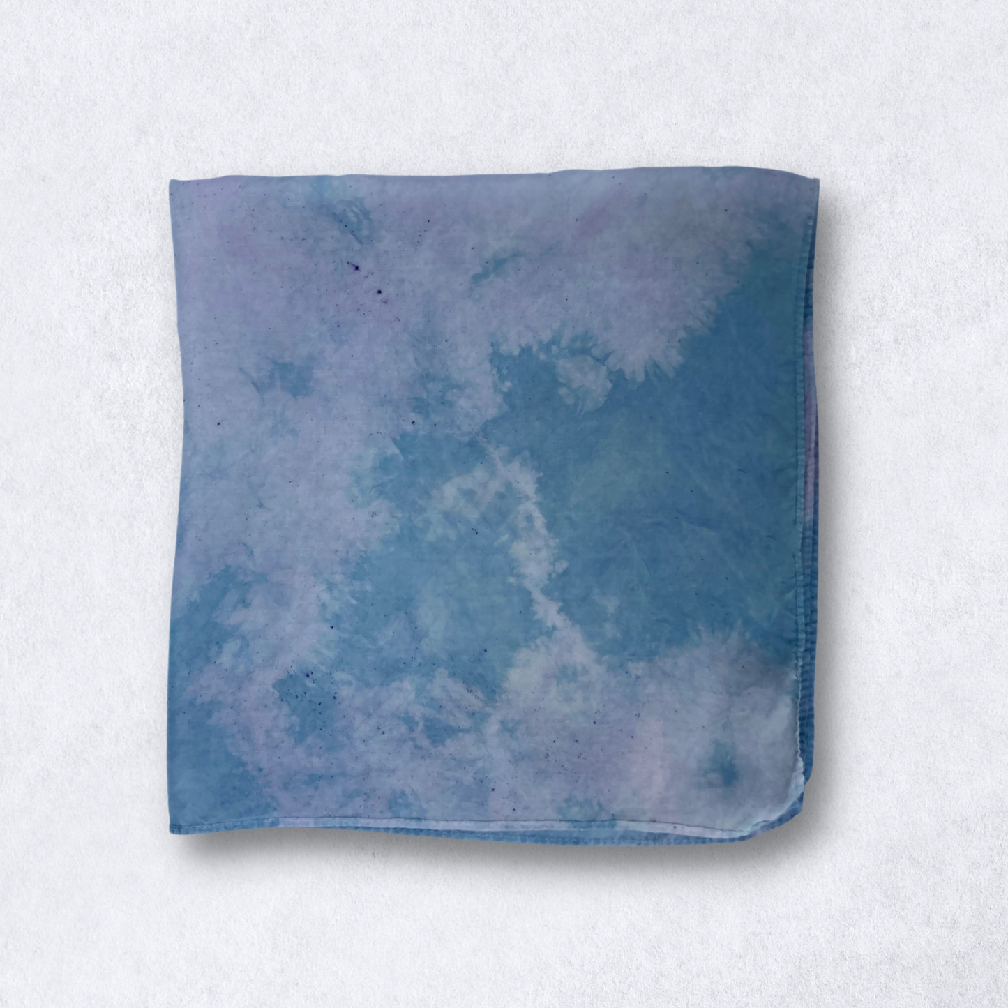 Morning Light Silk Bandana - Botanically Dyed