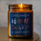 Cardamom and Saffron Soy Candle - Amber Jar