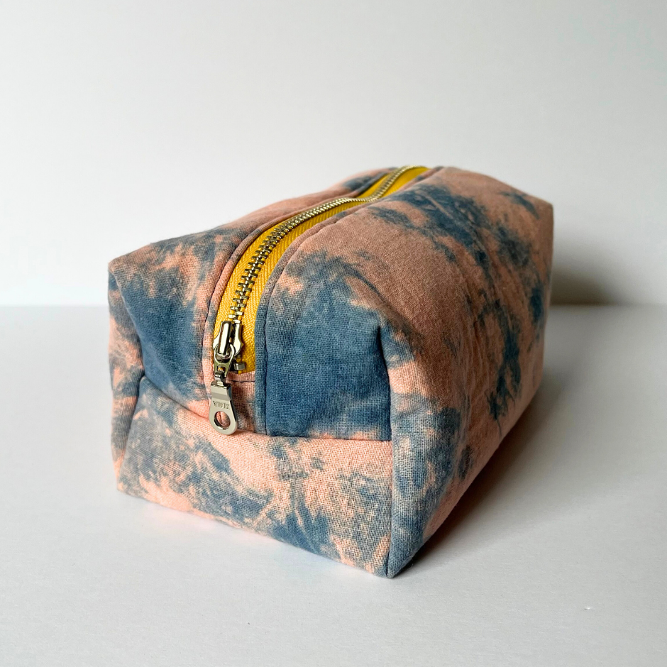 Boxy Toiletries Bag - Peach