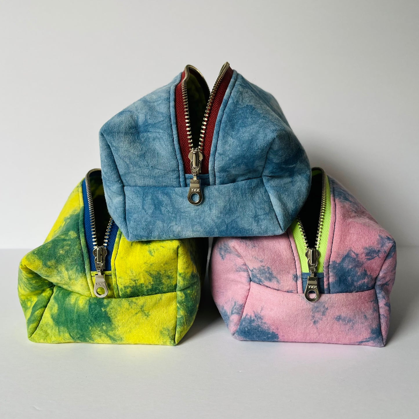 Boxy Toiletries Bag - Citron