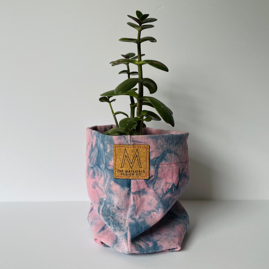 Fabric Planter/Storage Basket - Sunset