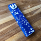 Mezuzah Case - Blue & White Terrazzo