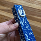 Mezuzah Case - Blue & White Terrazzo