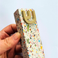 Mezuzah Case - White & Multicolor Terrazzo