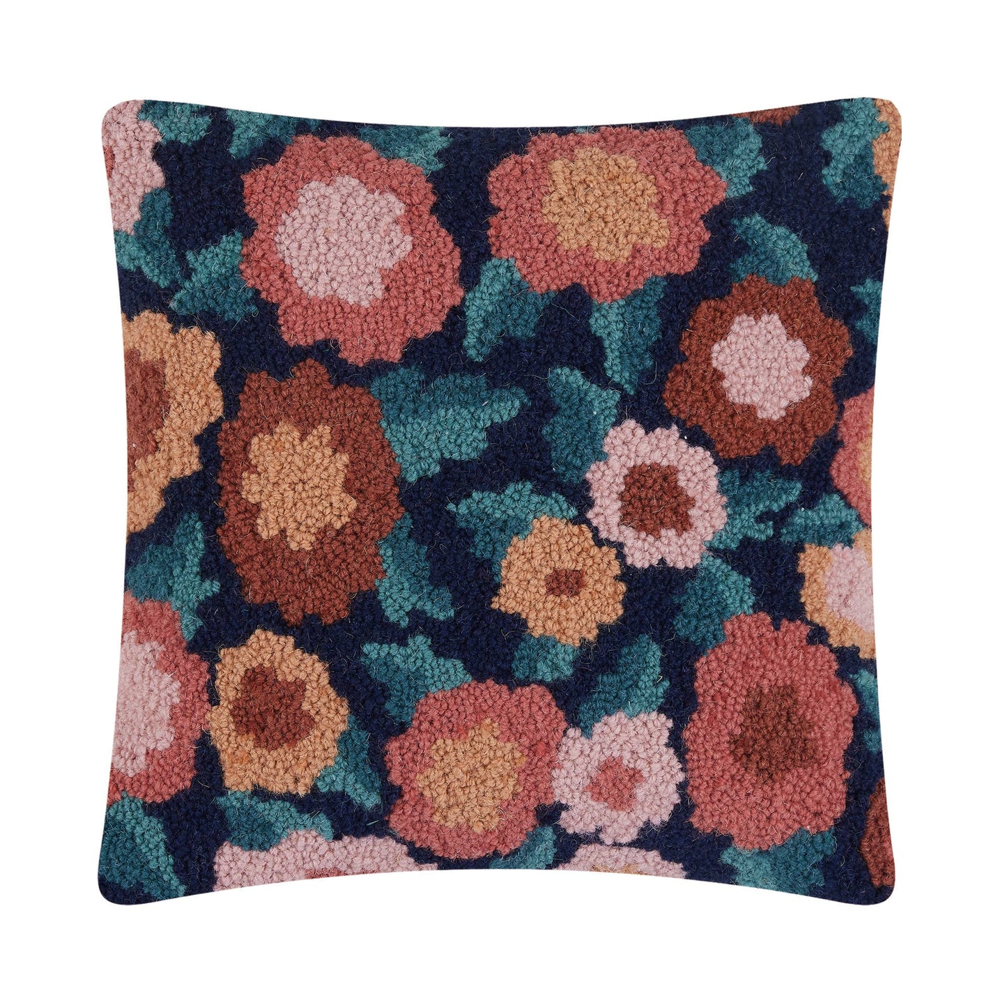 Suzy Floral Pillow - Midnight