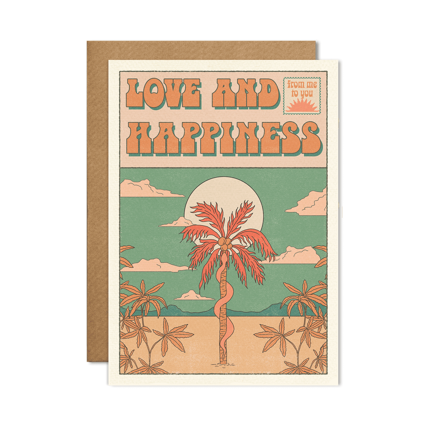 Love and Happiness Greeting Card