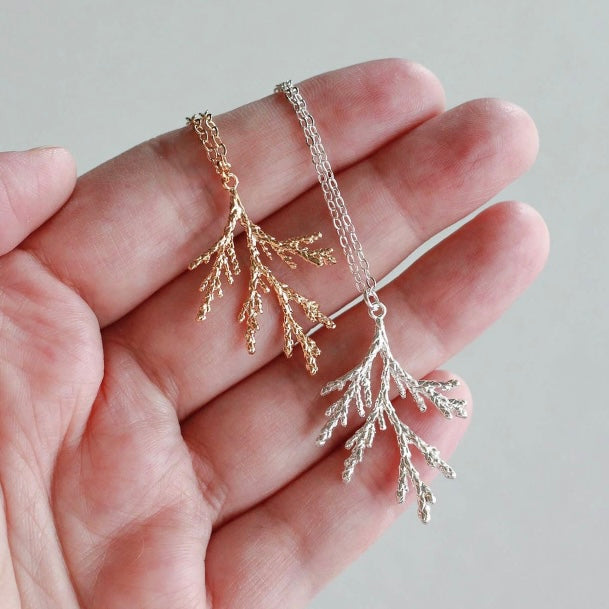 Juniper Branch Necklace
