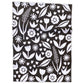 Black + White Floral Tea Towel