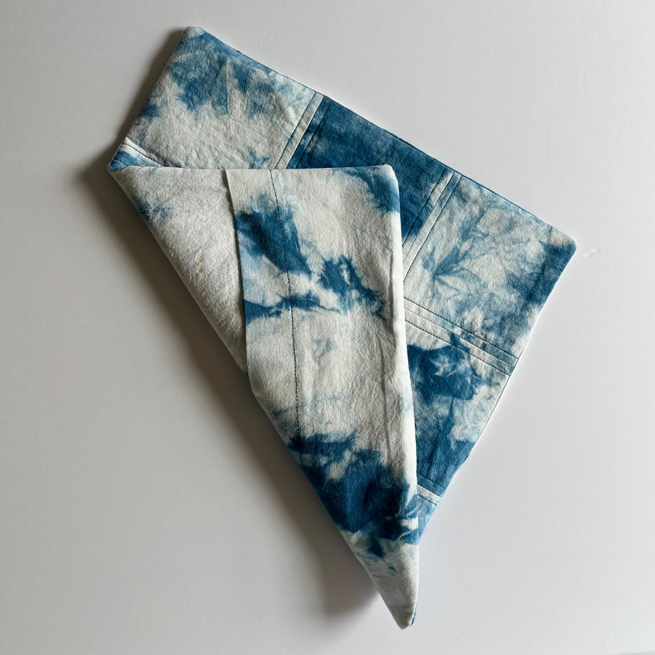 Pieced Throw Pillow (Cover Only) - Sky