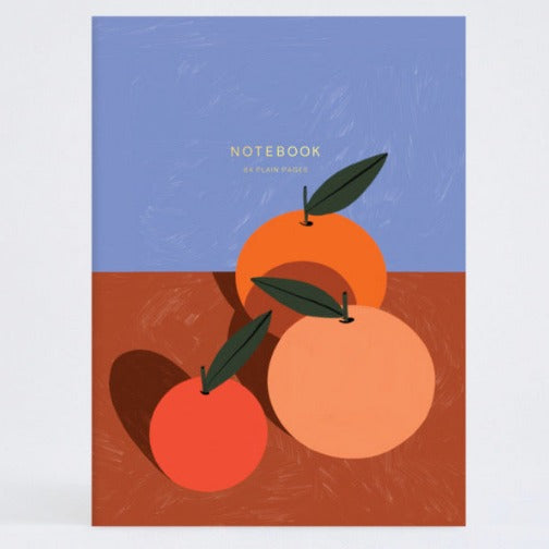 Oranges Notebook - Blank