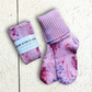 Hand Dyed Cotton Socks - Wildflower Speckle