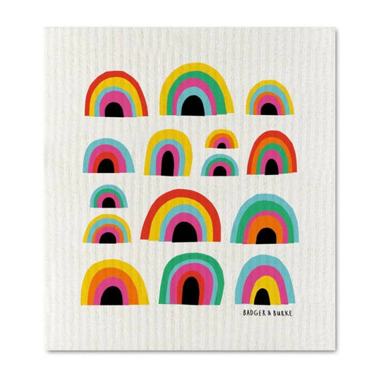 Sponge Cloth - Rainbows